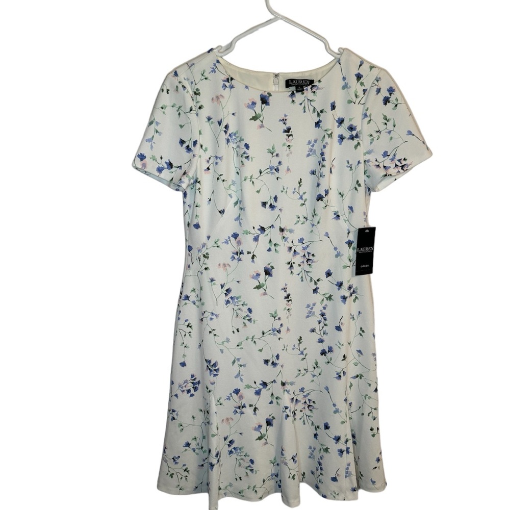 Sz 8 Ralph Lauren Darris Floral Dress